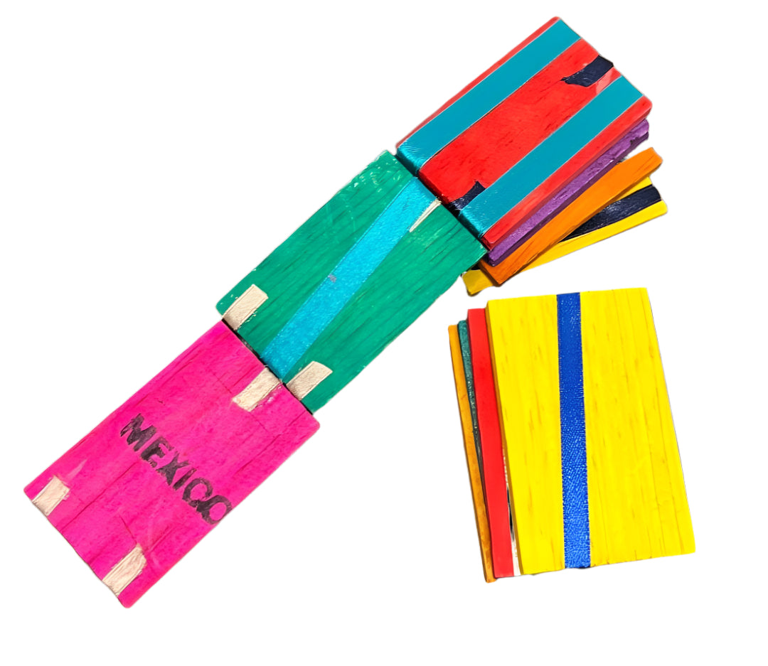 Traditional Mexican Jacob's Ladder Toy – Handmade - Ysleta Mission Gift Shop