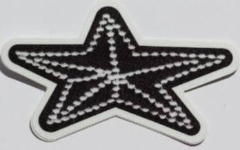 White Star Sticker – Vinyl Glossy Removable 3" x 3" - Ysleta Mission Gift Shop