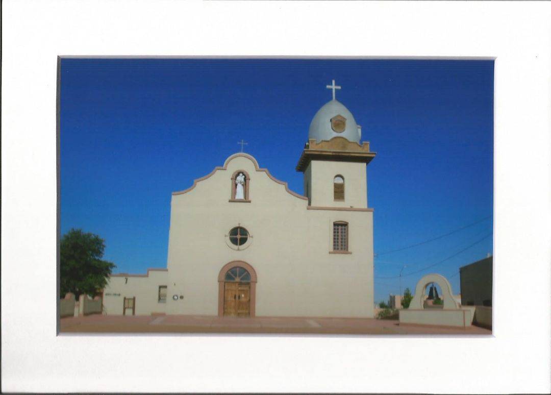 Ysleta Mission Photo Print – Matted 4" x 6"