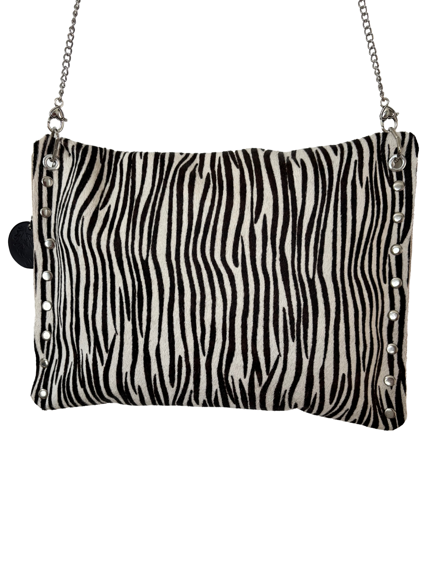 Zebra Concho Crossbody - Ysleta Mission Gift Shop