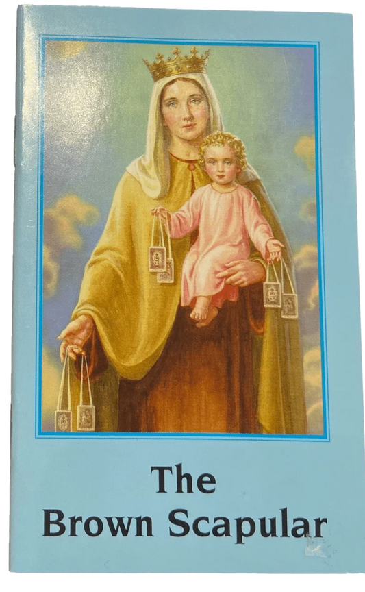 Book The Brown Scapular English 24 Pages - Ysleta Mission Gift Shop