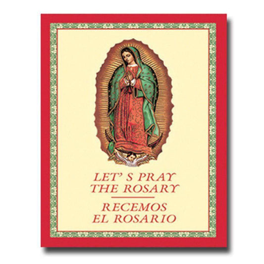 Book Let's Pray The Rosary Recemos El Rosario Bilingual - Ysleta Mission Gift Shop