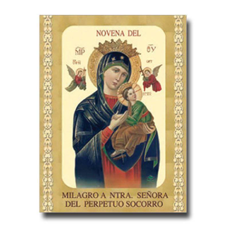 Libro Novena Del Milagro A Nuestra Senora Del Perpetuo Soccoro Espanol - Ysleta Mission Gift Shop
