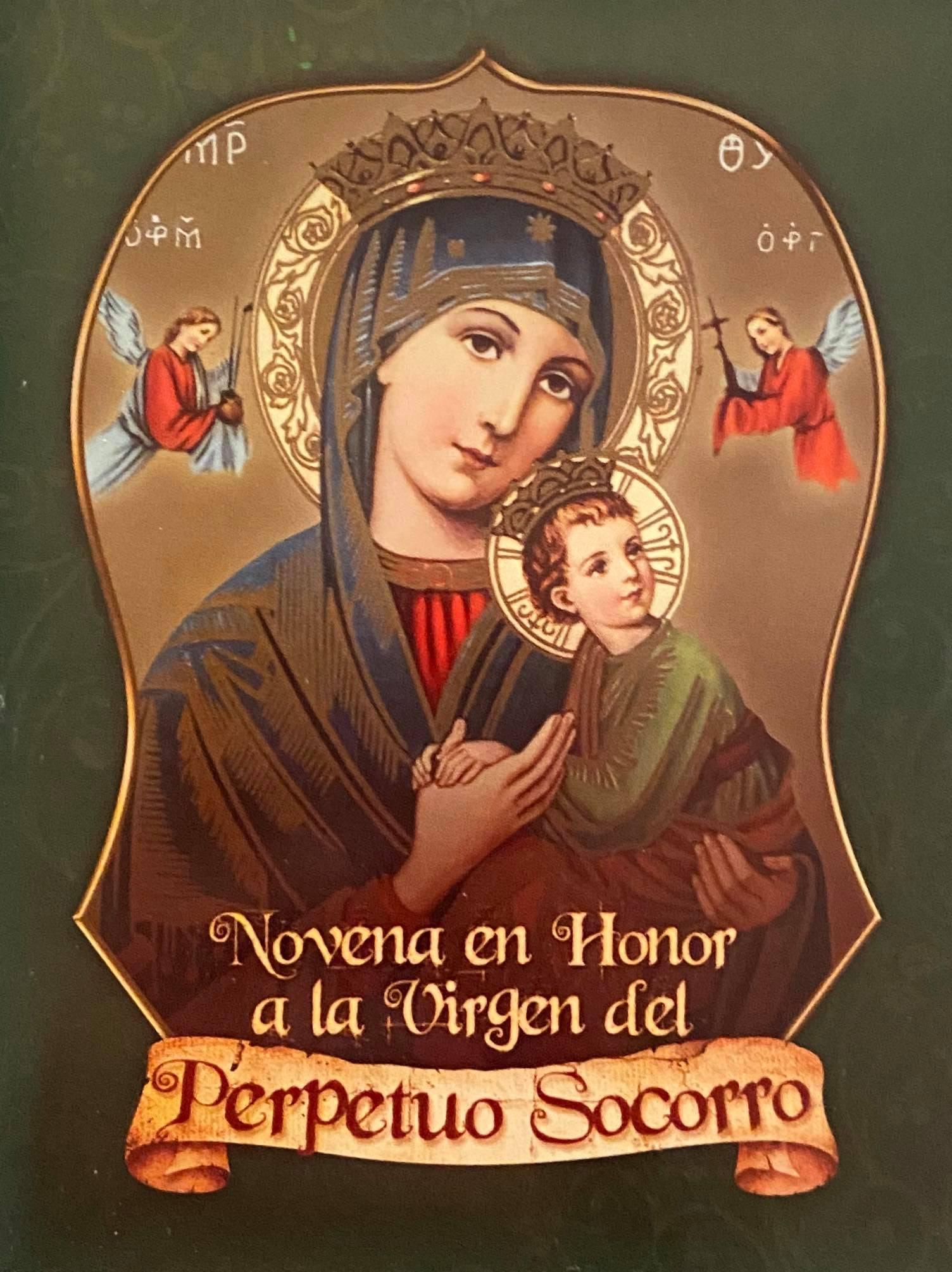 Libro Novena En Honor A La Virgen Del Perpetuo Socorro Espanol - Ysleta Mission Gift Shop