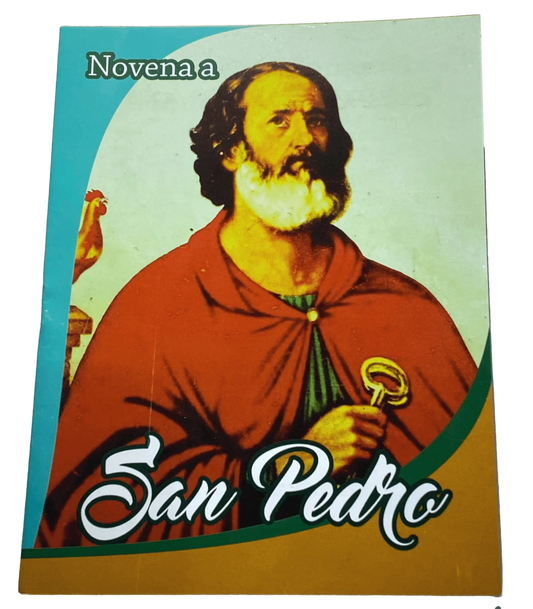 Libro Novena en Honor a San Pedro Espanol - Ysleta Mission Gift Shop
