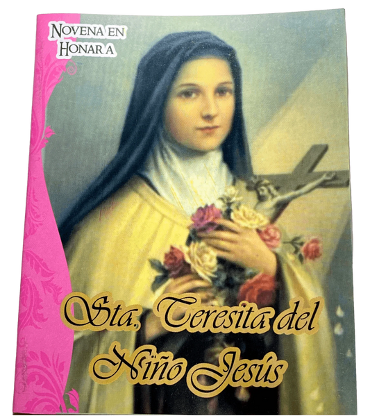 Libro Novena en Honor a Santa Teresita del Nino Jesus Espanol - Ysleta Mission Gift Shop