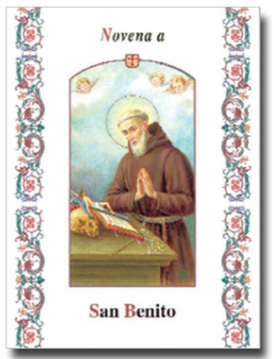 Libro Novena San Benito Espanol 16 Paginas - Ysleta Mission Gift Shop- VOTED El Paso's Best Gift Shop
