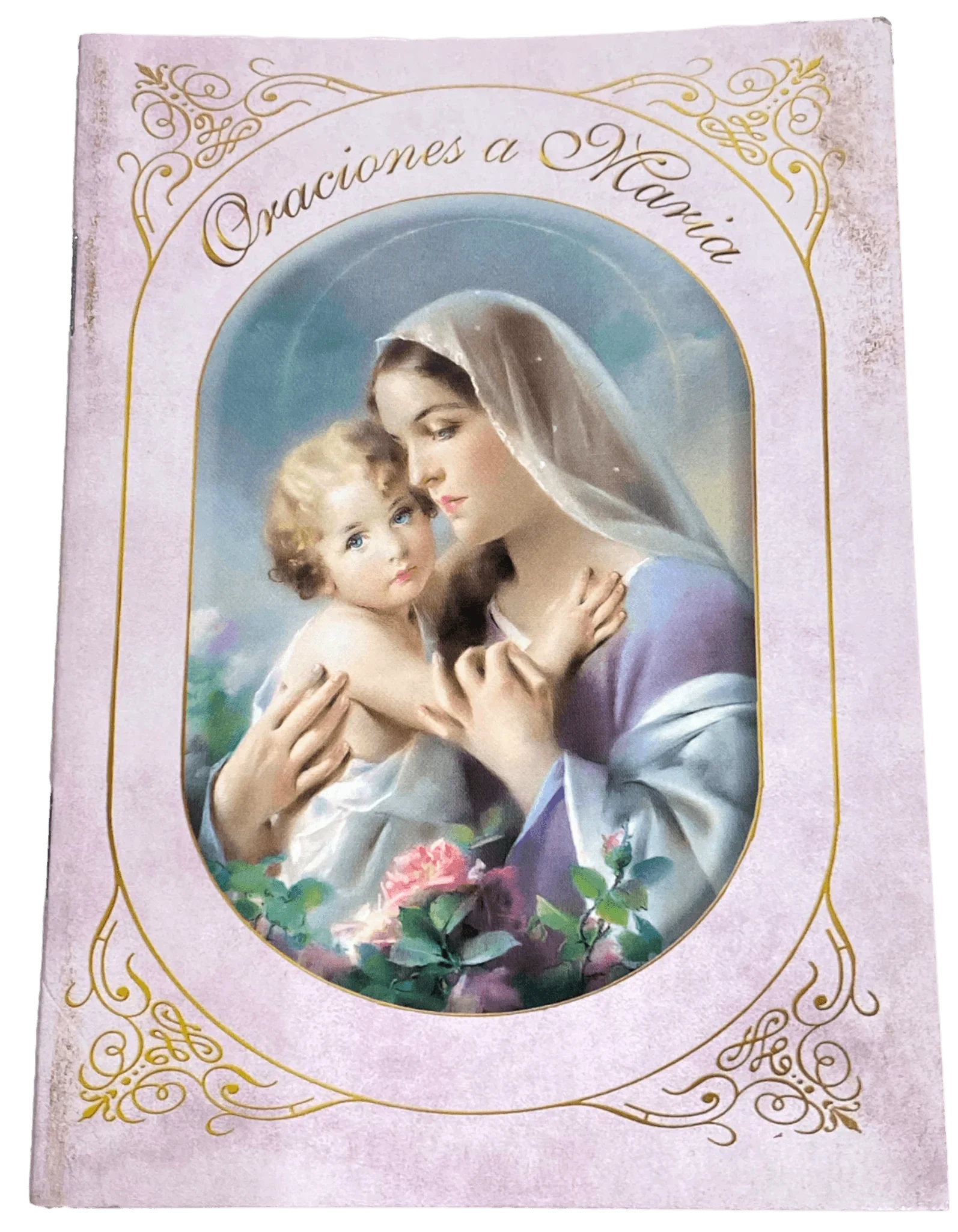 Libro Oraciones a Maria Espanol Colored - Ysleta Mission Gift Shop