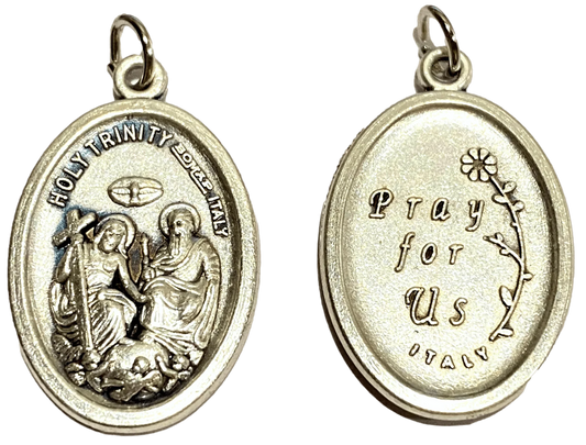 Saint Medal Holy Trinity Pray For Us - Ysleta Mission Gift Shop