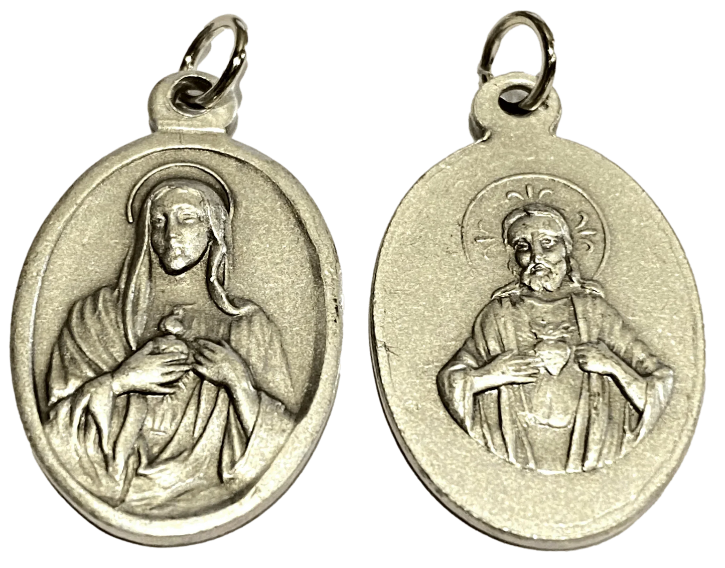 Saint Medals Immaculate Conception Sacred Heart Of Jesus - Ysleta Mission Gift Shop