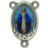 Saint Medal Our Lady of the Miraculous Color Image Centerpiece - Ysleta Mission Gift Shop