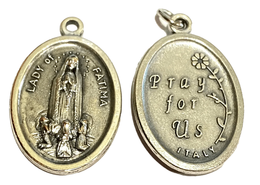 Saint Medal Saint Fatima Pray For Us - Ysleta Mission Gift Shop