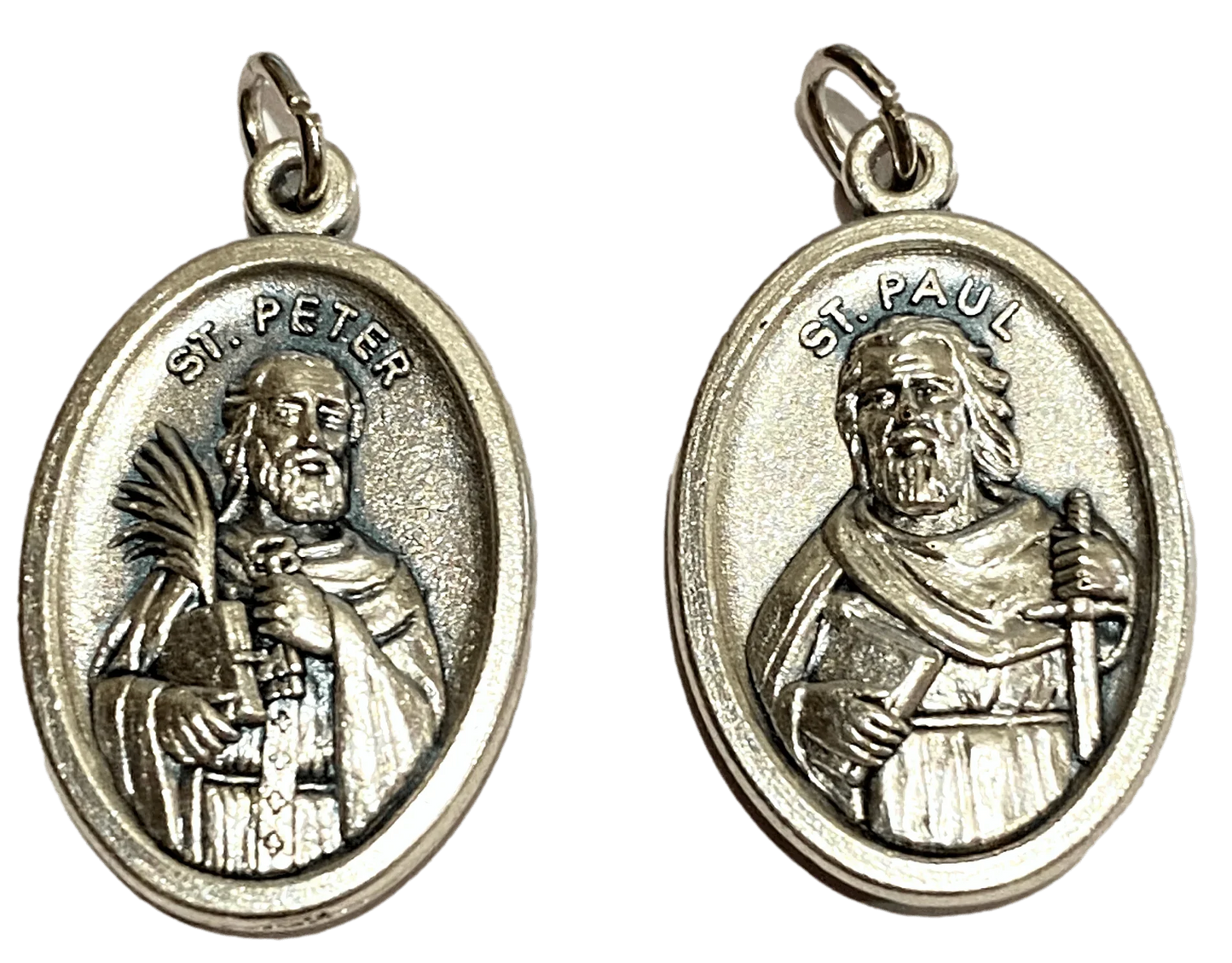 Saint Medal Saint Peter Saint Paul - Ysleta Mission Gift Shop