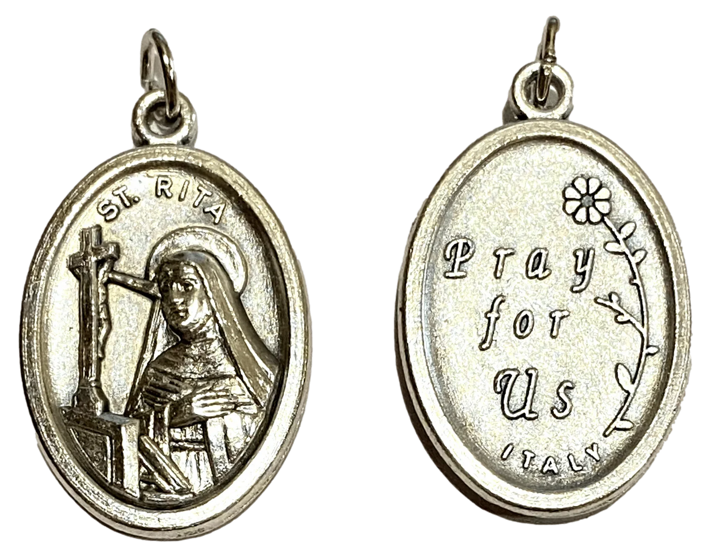 Saint Medal Saint Rita Pray For Us - Ysleta Mission Gift Shop