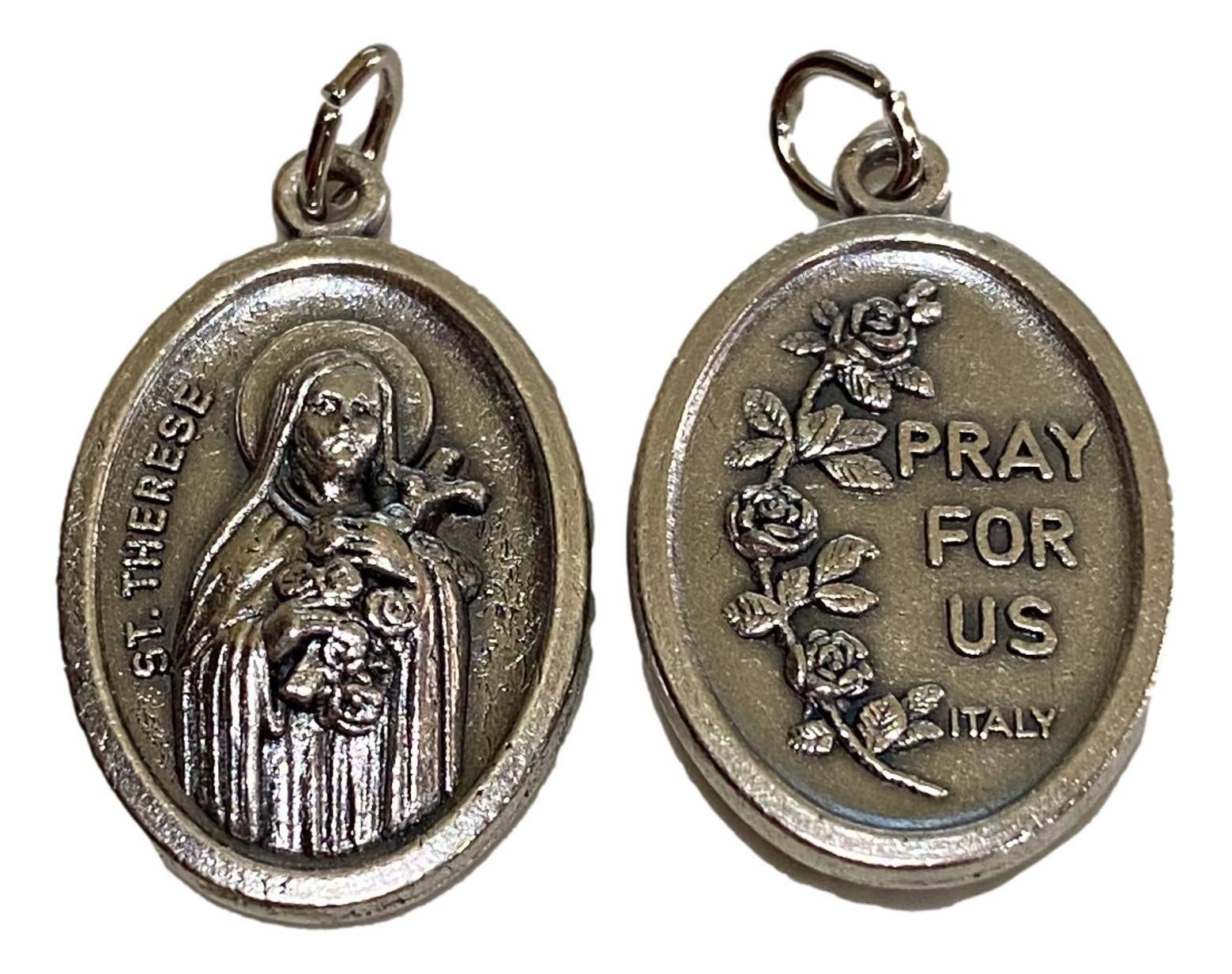 Saint Medal Saint Therese Pray For Us - Ysleta Mission Gift Shop