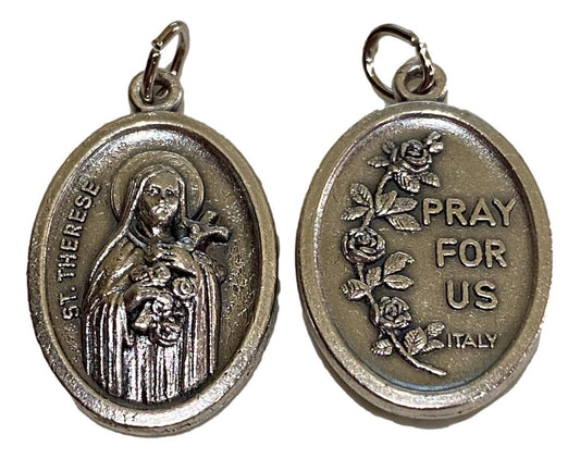 Saint Medal Saint Therese Pray For Us - Ysleta Mission Gift Shop