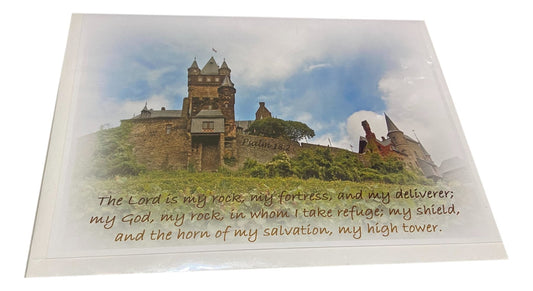 Note Card Religious Joel Scripture From the English Bible
