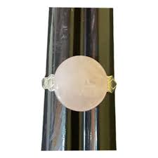 Ring Rose Quartz Stone Adjustable Handcrafted By Local Artist Maya - Ysleta Mission Gift Shop- VOTED El Paso's Best Gift Shop
