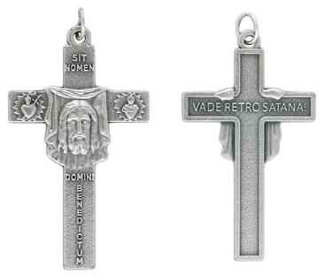 Rosary Parts In Latin The Face Of Christ In the Name of God Get Behind Me Satan - Ysleta Mission Gift Shop