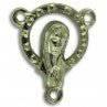 Rosary Parts Mission Rosary Centerpiece Mary & Jesus - Ysleta Mission Gift Shop