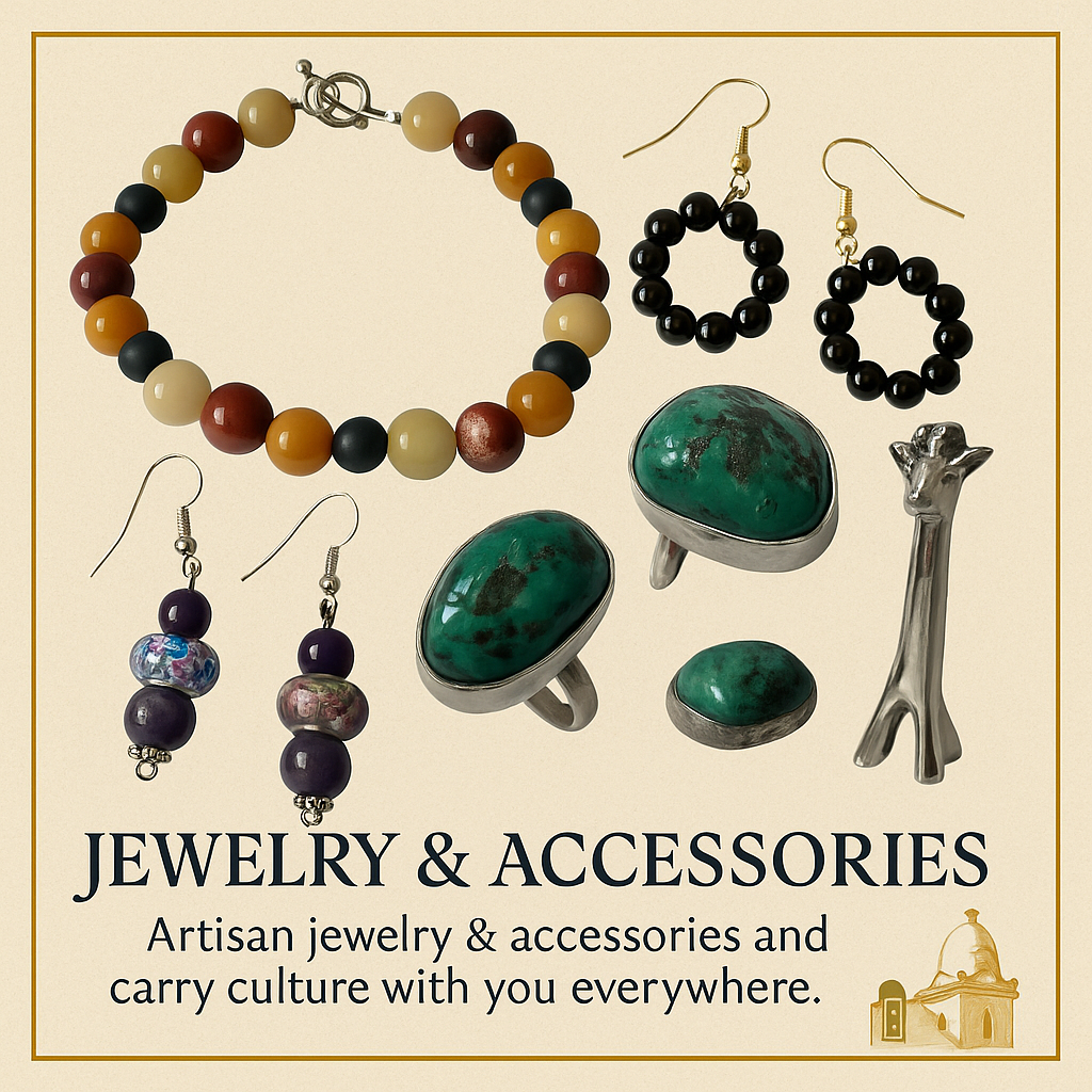 Jewelry & Accessories-Artisan jewelry & accessories, carry culture with you everywhere.