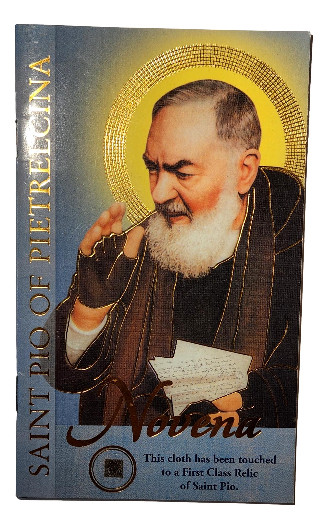 Book: Novena Saint Pio Of Pietrelcina (English) - Ysleta Mission Gift Shop