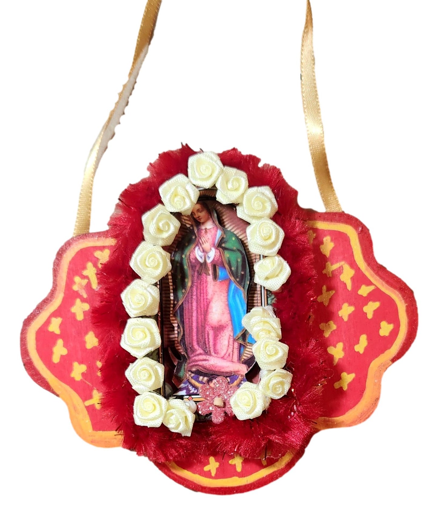 Ornament Virgen Guadalupe With Prayer