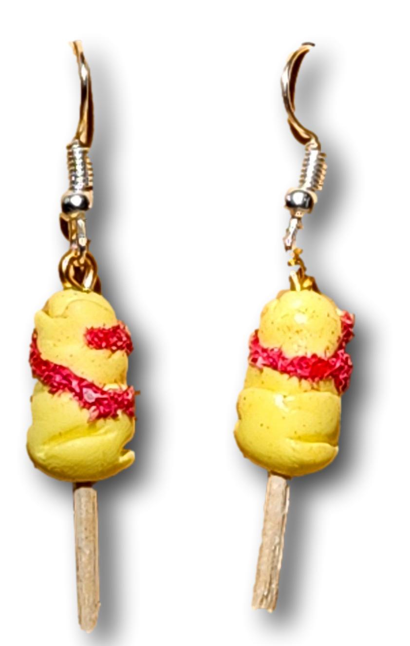 Handcrafted Clay Miniature Mexican Themed Earrings