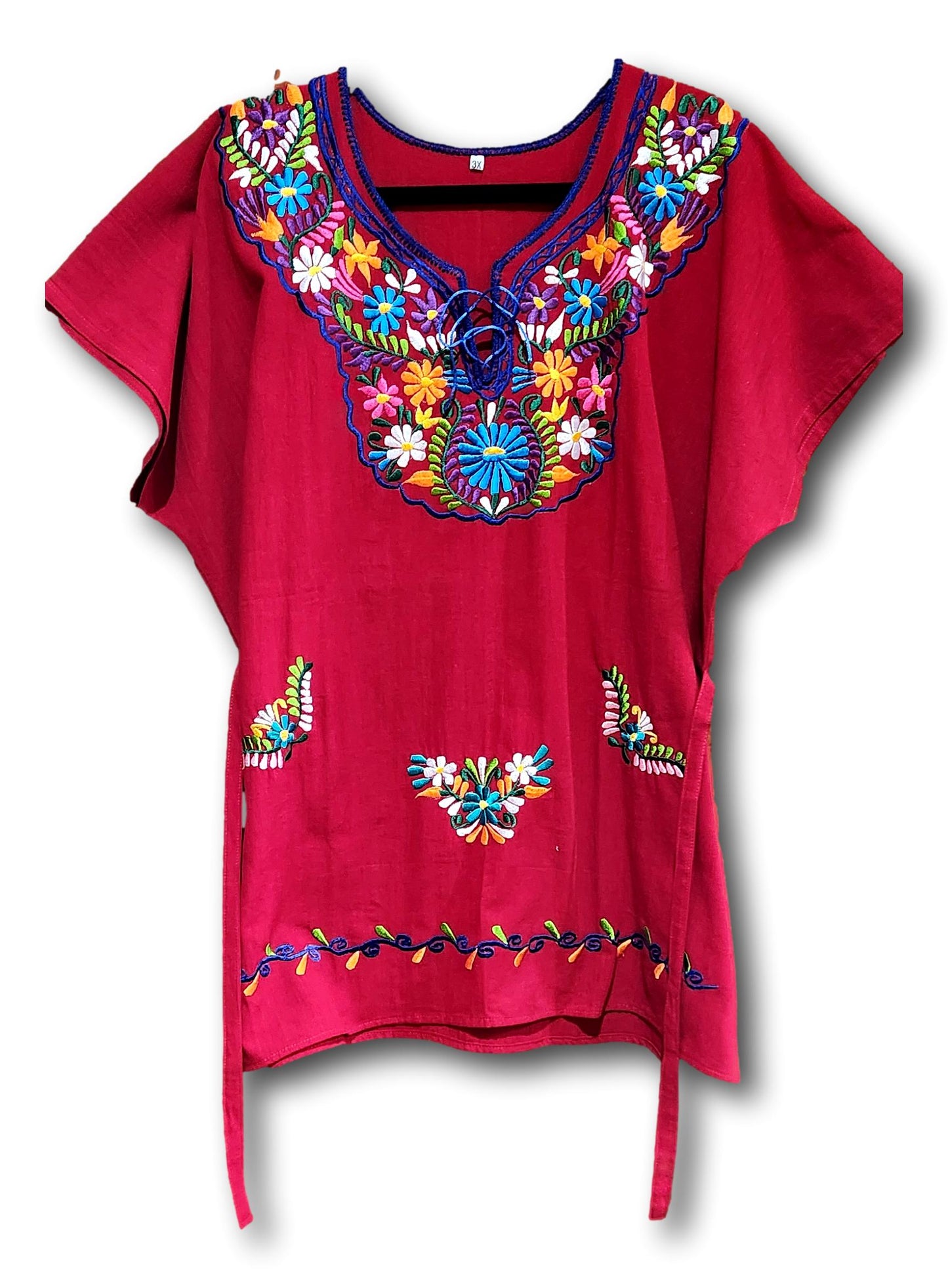 Handmade Mexican Tunic Blouse – Traditional Artisan Craft, Boho & Elegant Design