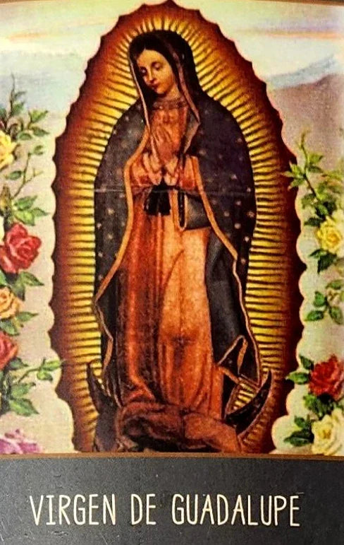 Handcrafted Bamboo & Carbon Incense – Sacred Heart, Virgen de Guadalupe, & Saint Jude Scent - Ysleta Mission Gift Shop
