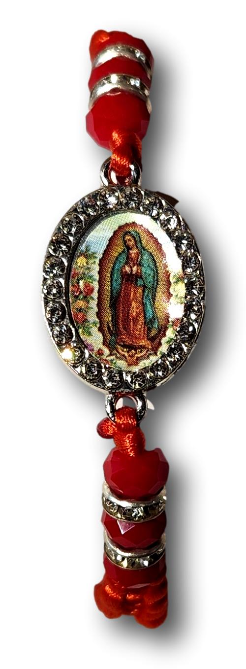 Bracelet Adjustable Hand-Woven Various Saint Images