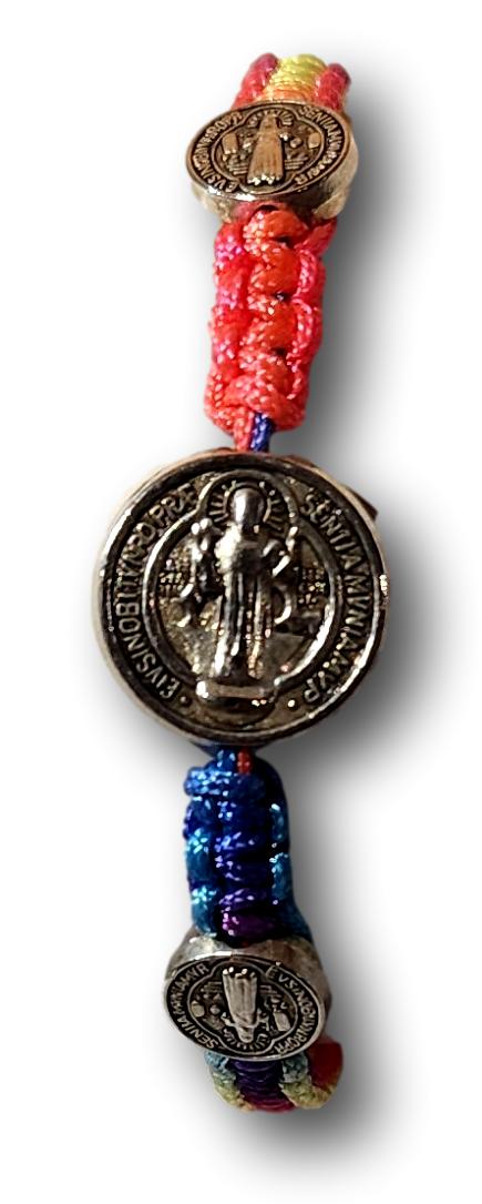 Bracelet Adjustable Hand-Woven Various Saint Images