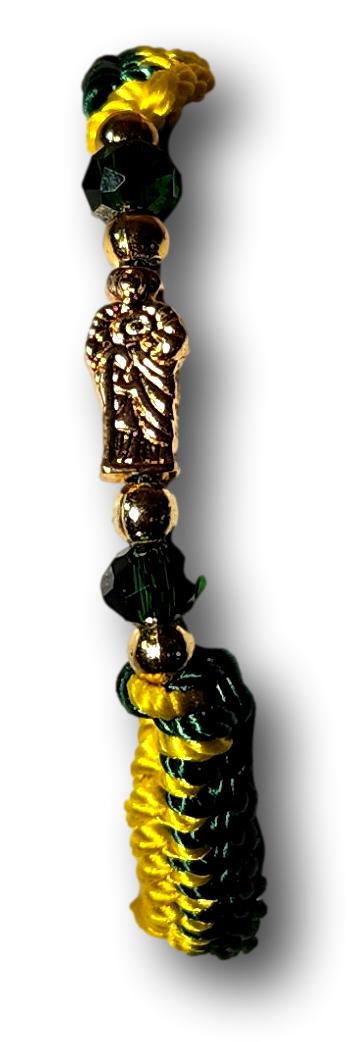 Bracelet Adjustable Hand-Woven Various Saint Images