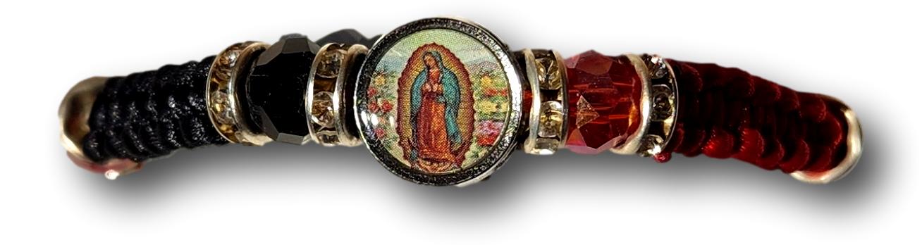 Bracelet Adjustable Hand-Woven Various Saint Images