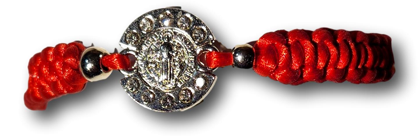 Bracelet Adjustable Hand-Woven Various Saint Images