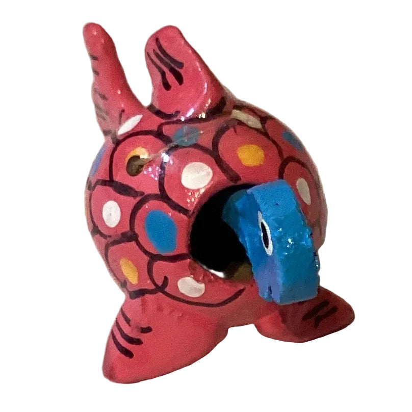 Sea animal figurine with floating wobble head, decorative home and garden decor by Ysleta Mission Gift Shop.