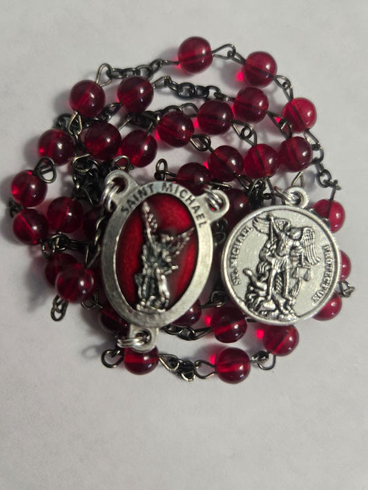 Saint Michael the Archangel Chaplet - Prayerful Protection and Strength with Every Bead