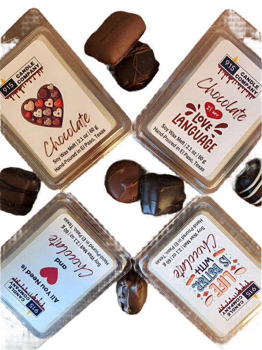 Chocolate-Scented Wax Melts – Handmade Valentine’s Gift from El Paso, TX