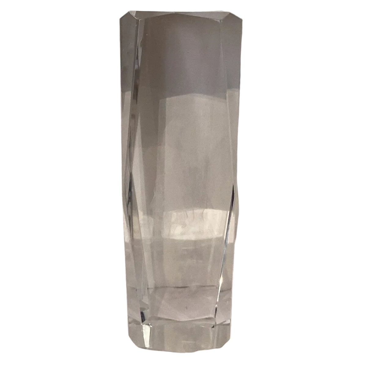 Guardian Angel hologram effect crystal figurine, 6-inch decorative angel sculpture with shimmering hologram display from Ysleta Mission Gift Shop.