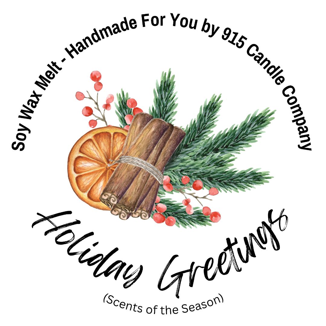 Holiday Scented Wax Melts – Hand-Poured in El Paso, TX – Seasonal Scents Like Frosted Pine & Gingerbread Spice - Ysleta Mission Gift Shop