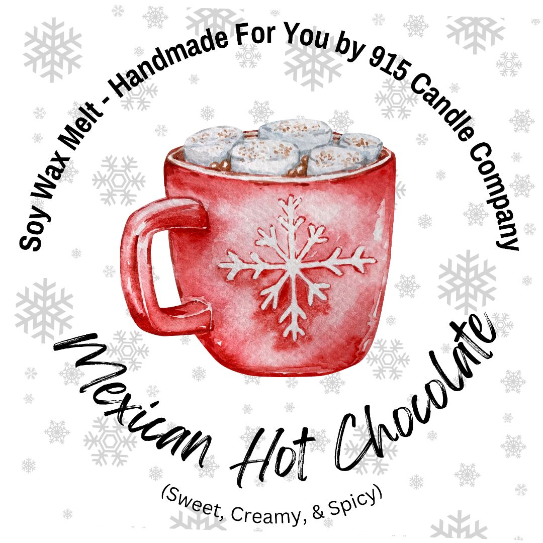 Holiday Scented Wax Melts – Hand-Poured in El Paso, TX – Seasonal Scents Like Frosted Pine & Gingerbread Spice - Ysleta Mission Gift Shop