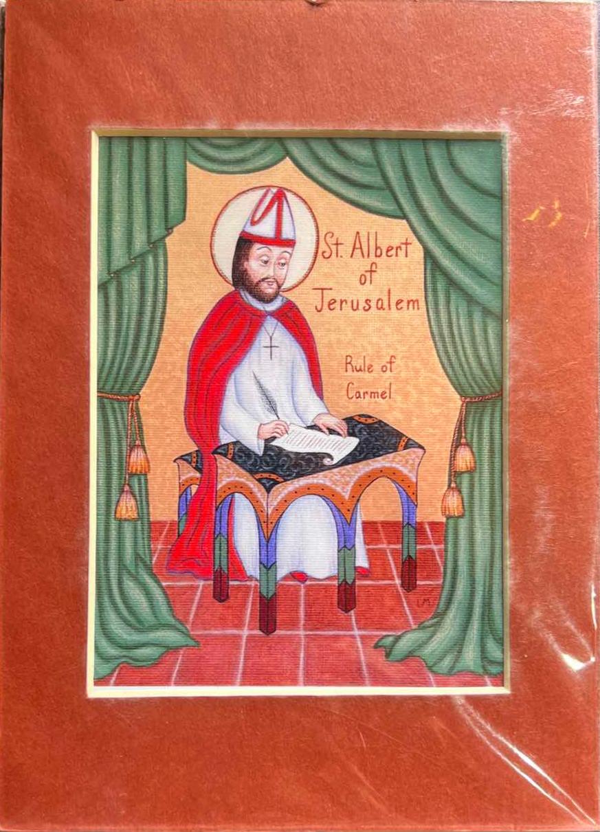 Framed Art Print Saints Handcrafted - Ysleta Mission Gift Shop