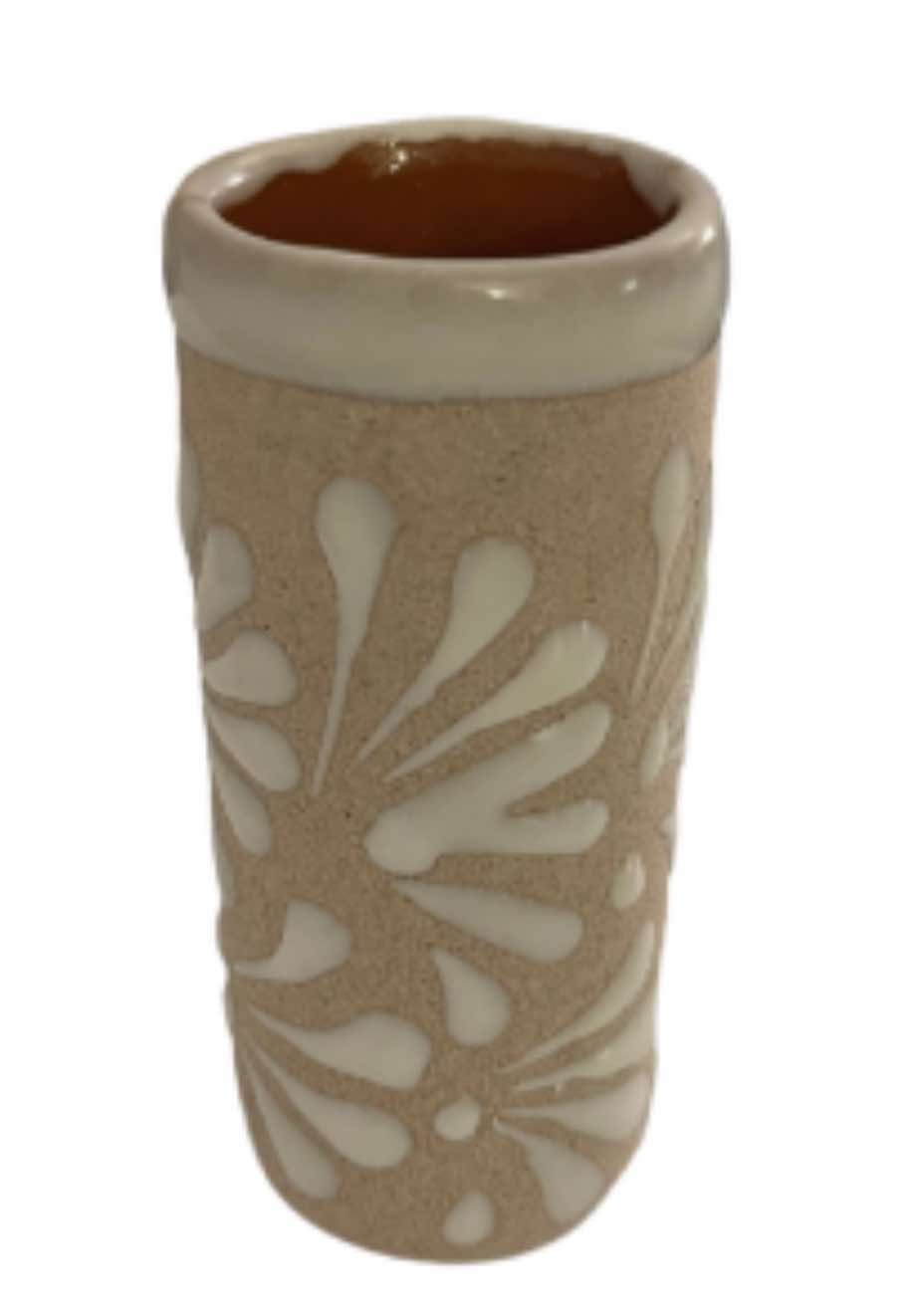 Clay Shot Glass Glazed, Lead-Free 3" Handmade in Mexico