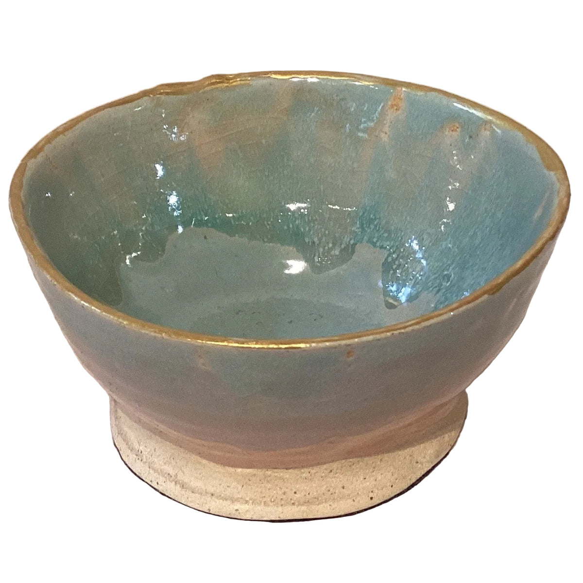 Handmade Clay Catch-All Bowl 2.5 in handmade clay pottery from Ysleta Mission Gift Shop
