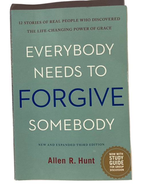Cover image of "Everybody Needs to Forgive Somebody" faith and Christian gift book by Ysleta Mission Gift Shop featuring stories of grace.