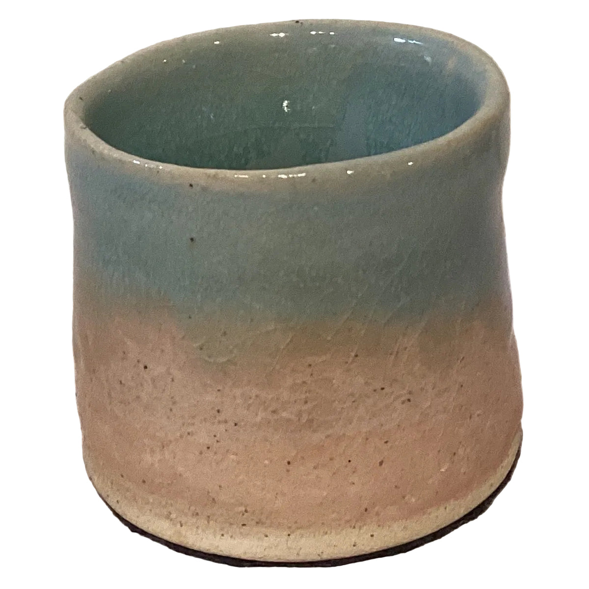 Handmade Mini Clay Catch-All Jar 2 in handmade clay pottery from Ysleta Mission Gift Shop