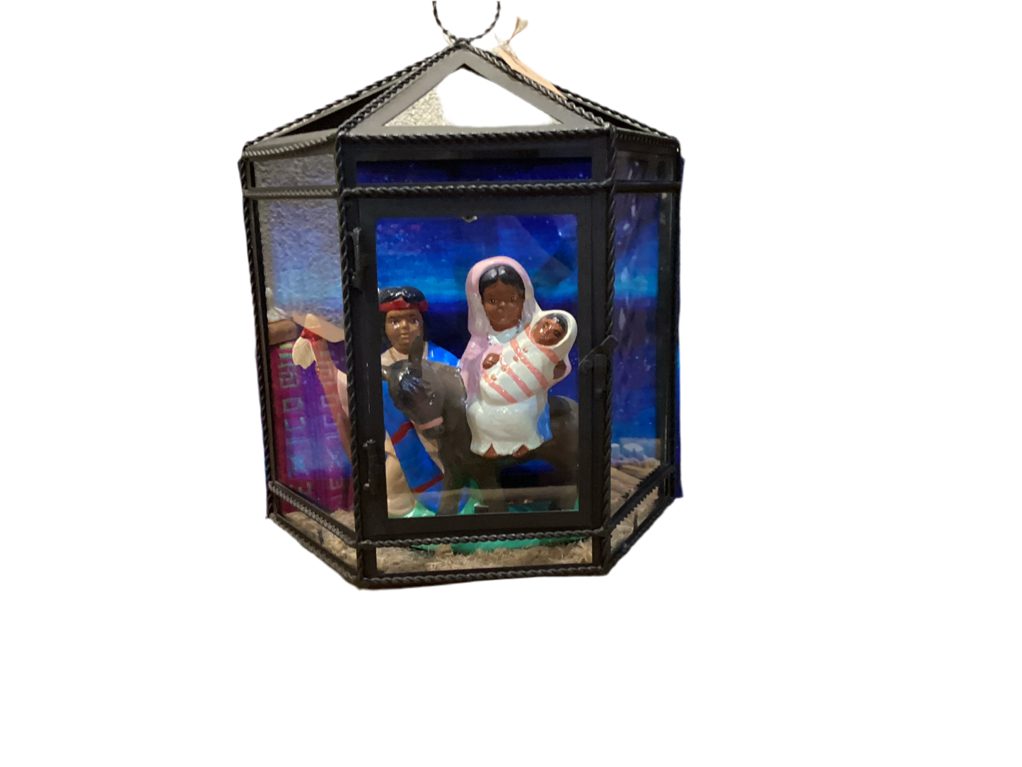 Handcrafted Nativity Scene – Native-Inspired Christmas Charm, Local Pick-Up Only