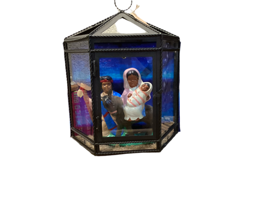 Handcrafted Nativity Scene – Native-Inspired Christmas Charm, Local Pick-Up Only