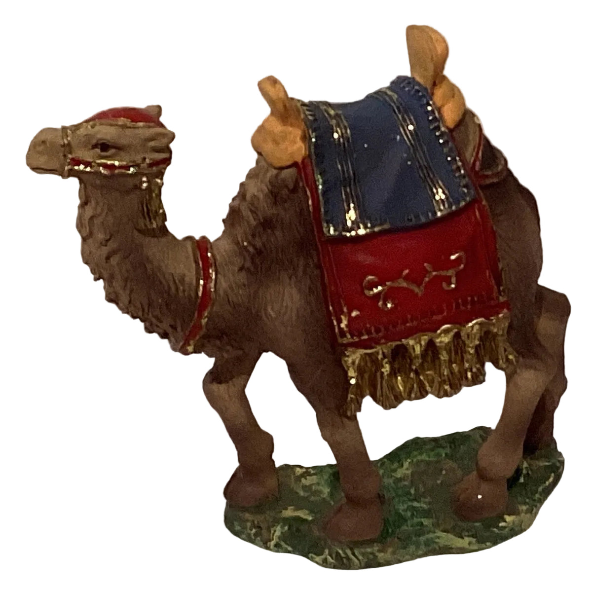 Assorted 3-inch ceramic Christmas figurines for holiday decor, featuring festive holiday characters and designs by Ysleta Mission Gift Shop.