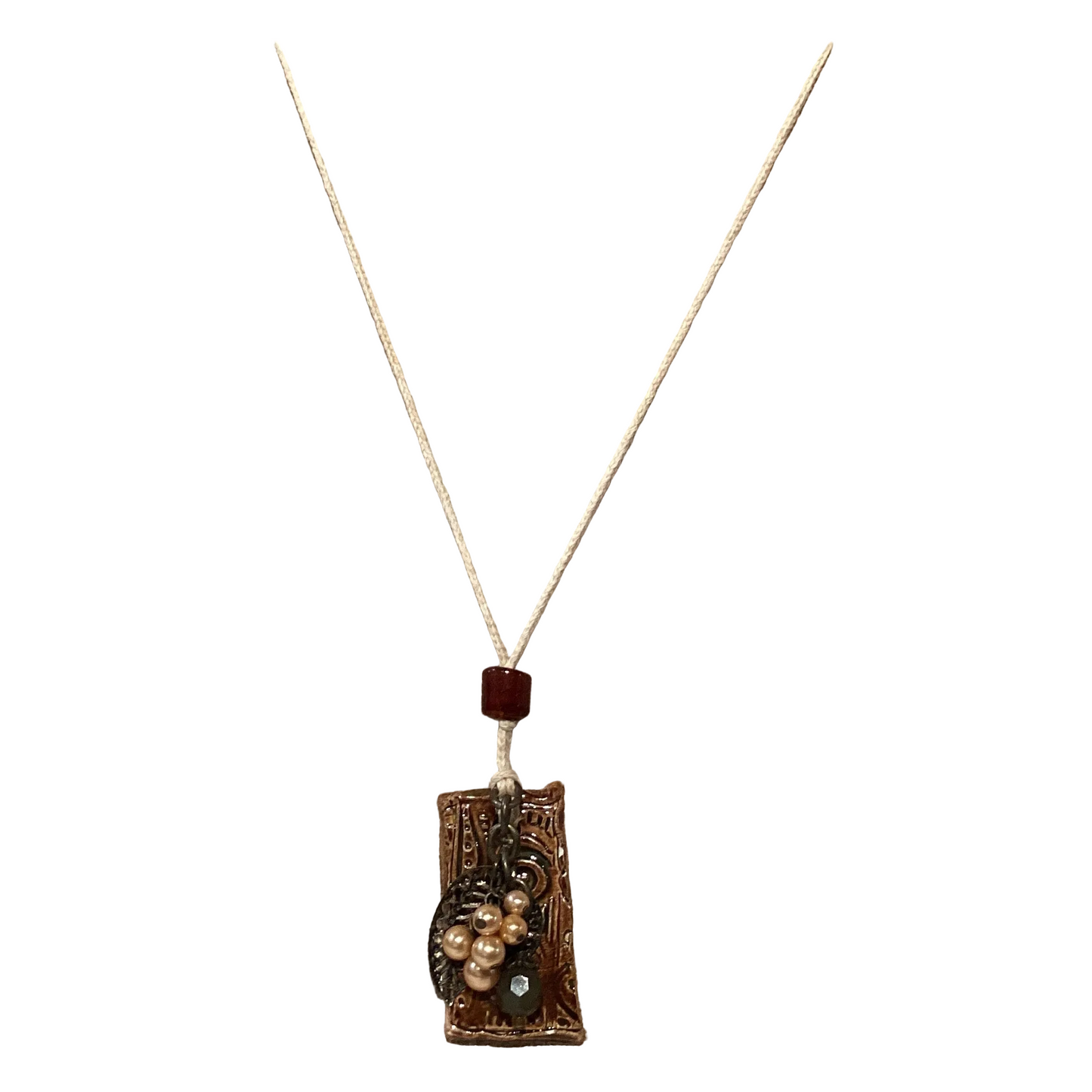 “Nature” 13” Handmade Necklace